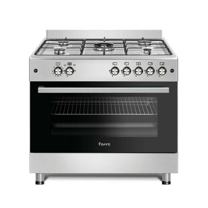 Ferre-F9S50G2.HI-5-Burner-Free-Standing-90-X-60-Full-Gas-Stove-With-Wok